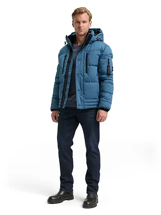 TOM TAILOR | Parka | blau